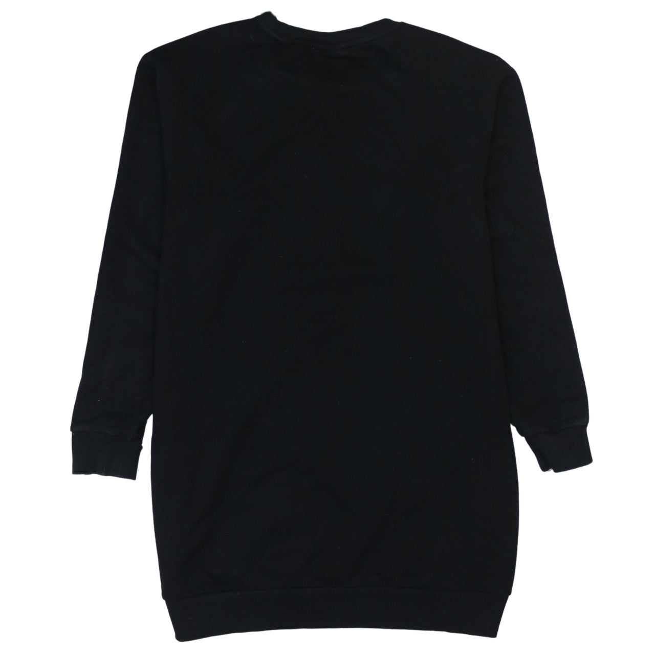 Puma Womens Black Size 10 Pullover Sweatshirt Logo Long Sleeve