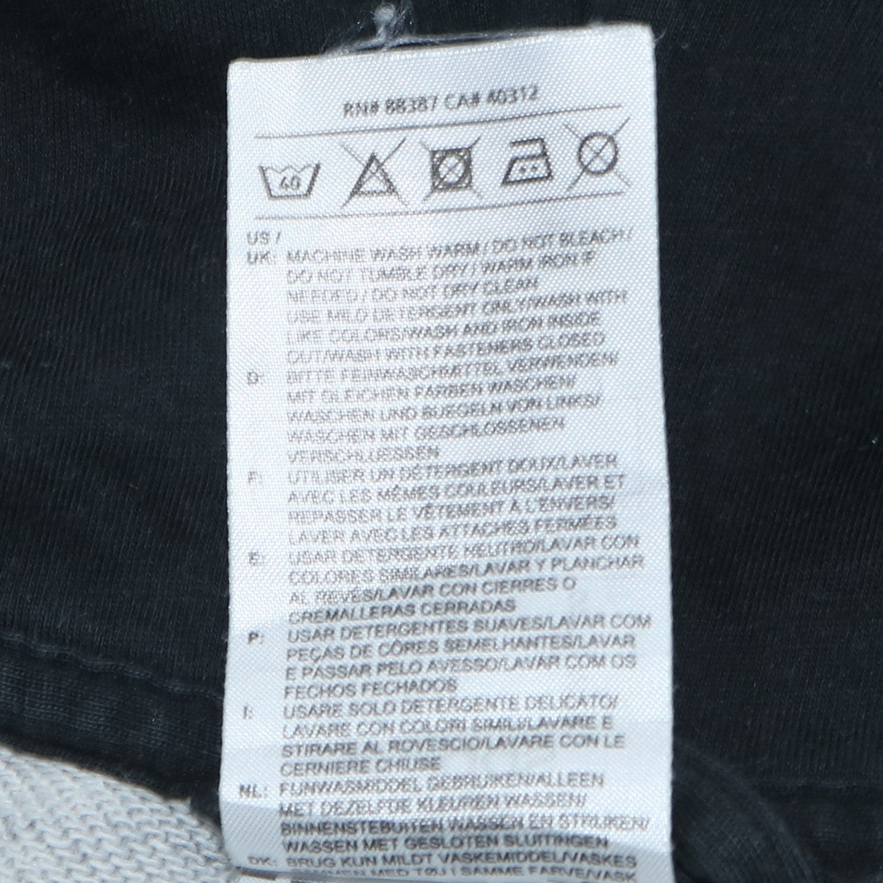 Mens UK Size S adidas Grey Full Zip Hoodie