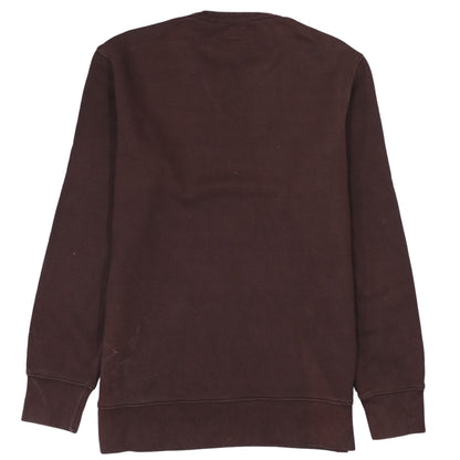 Mens UK Size M Levi's Brown Pullover Sweatshirt
