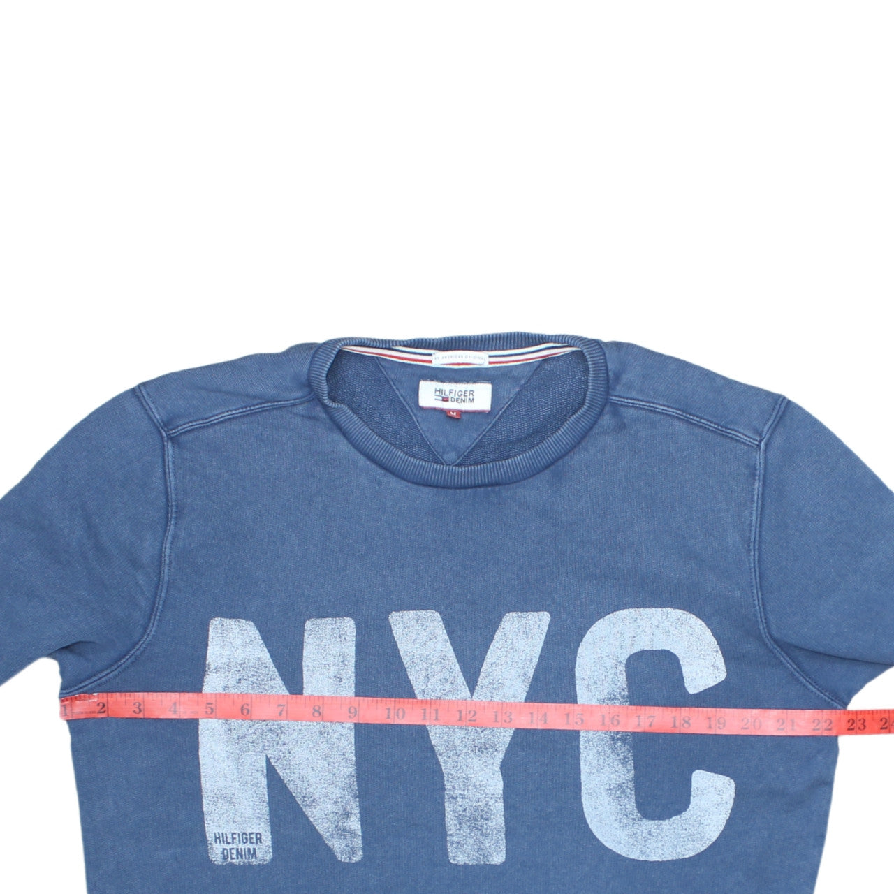 Tommy Hilfiger Men’s Blue NYC Pullover Sweatshirt Size M