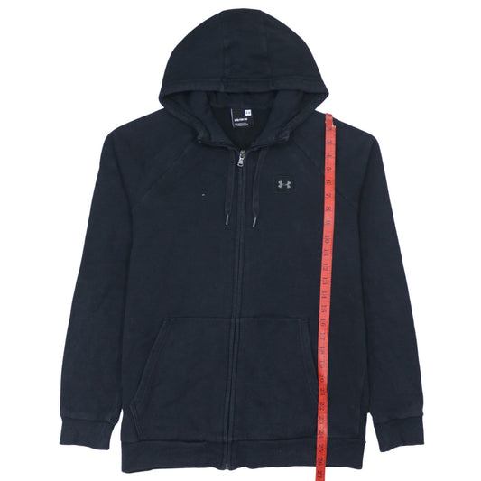 Under Armour Men’s Black Full Zip Hoodie Size M Hooded Sweatshirt