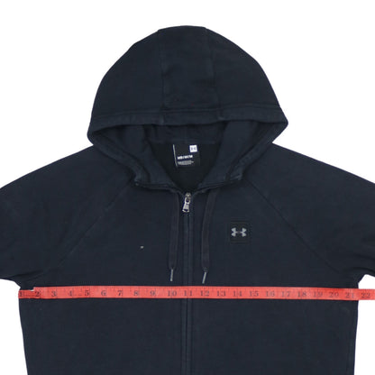 Under Armour Men’s Black Full Zip Hoodie Size M Hooded Sweatshirt