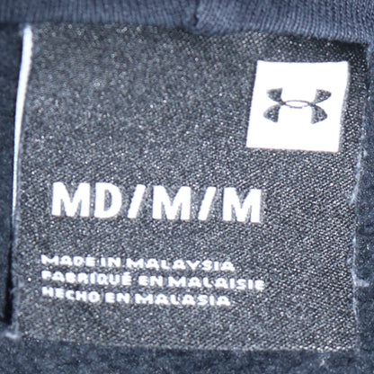 Under Armour Men’s Black Full Zip Hoodie Size M Hooded Sweatshirt