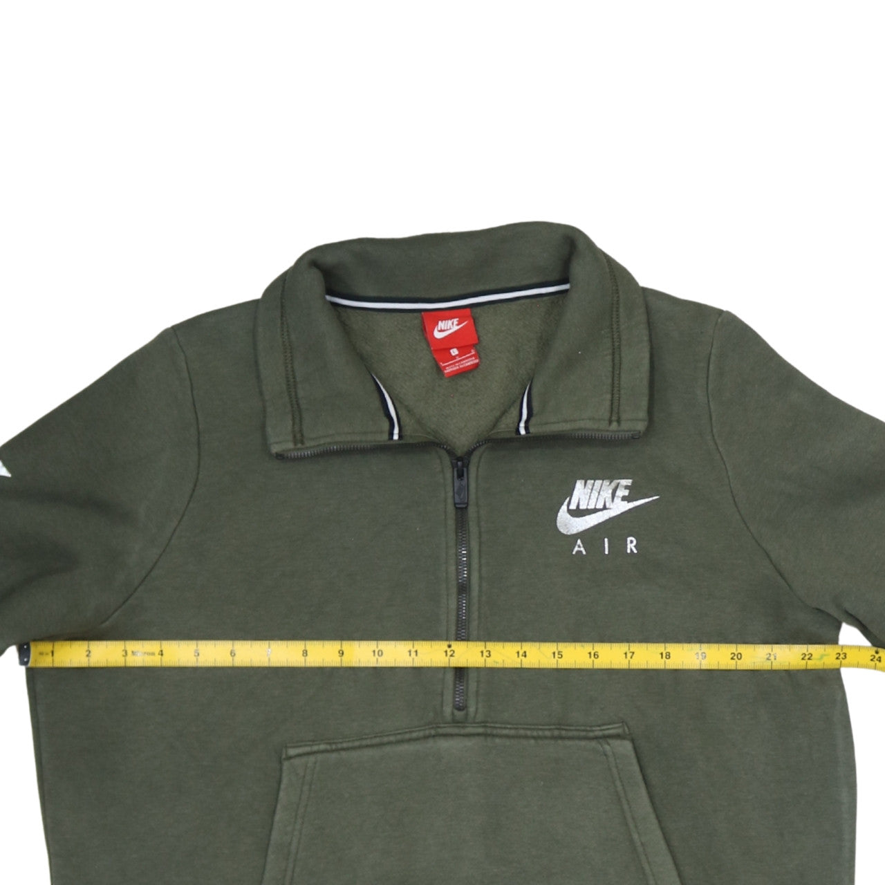 Mens UK Size L Nike Green Pullover Sweatshirt