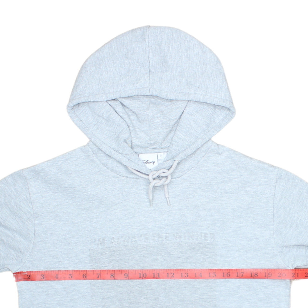 Womens UK Size S Disney Grey Pullover Hoodie
