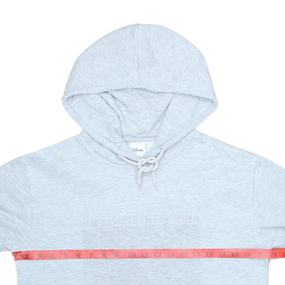 Womens UK Size S Disney Grey Pullover Hoodie