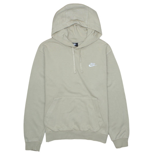 Mens UK Size S Nike Beige Pullover Hoodie