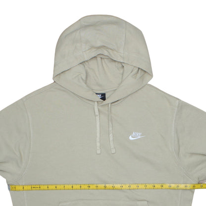 Mens UK Size S Nike Beige Pullover Hoodie