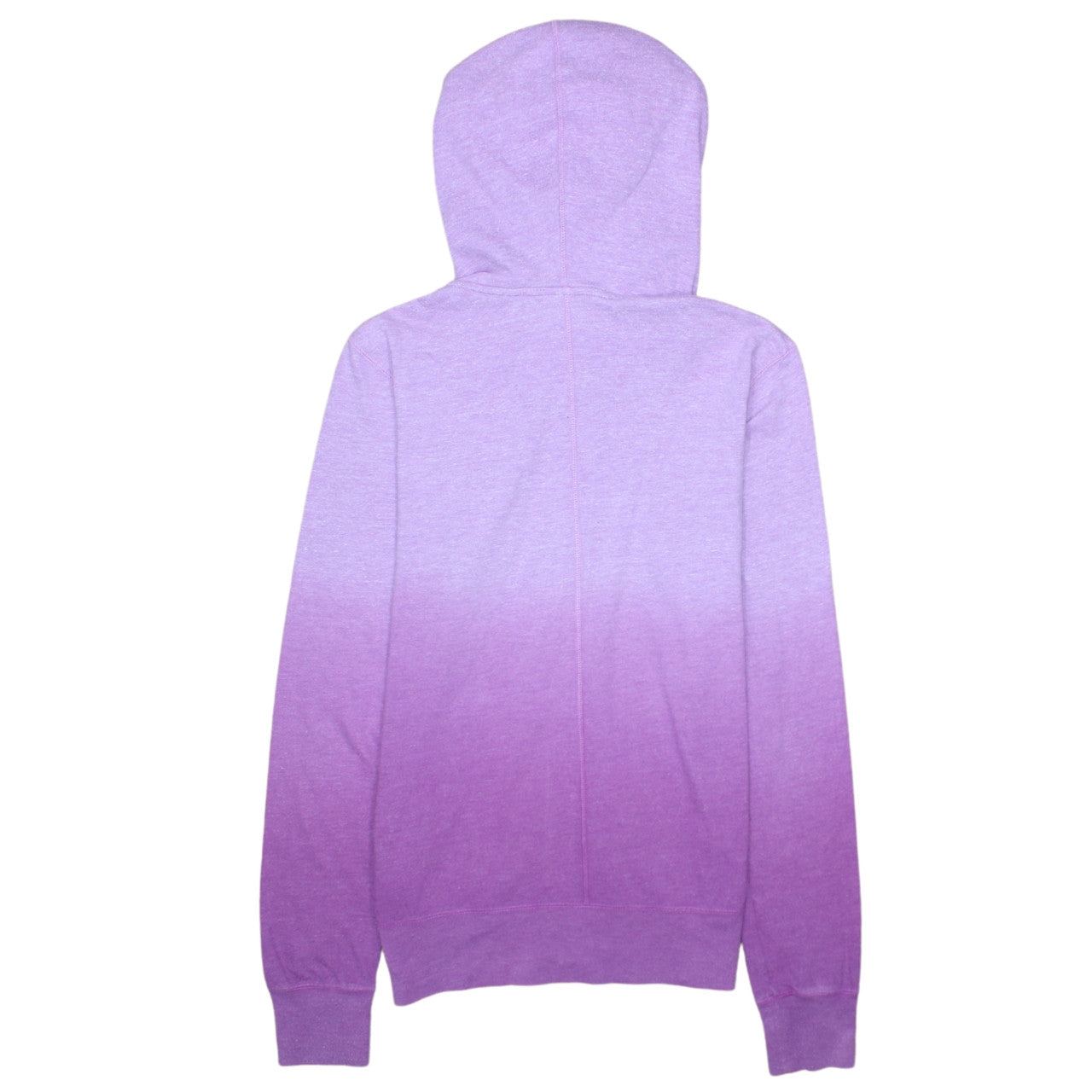 Nike Women’s Purple Ombre Full Zip Hoodie Size M Cotton Blend