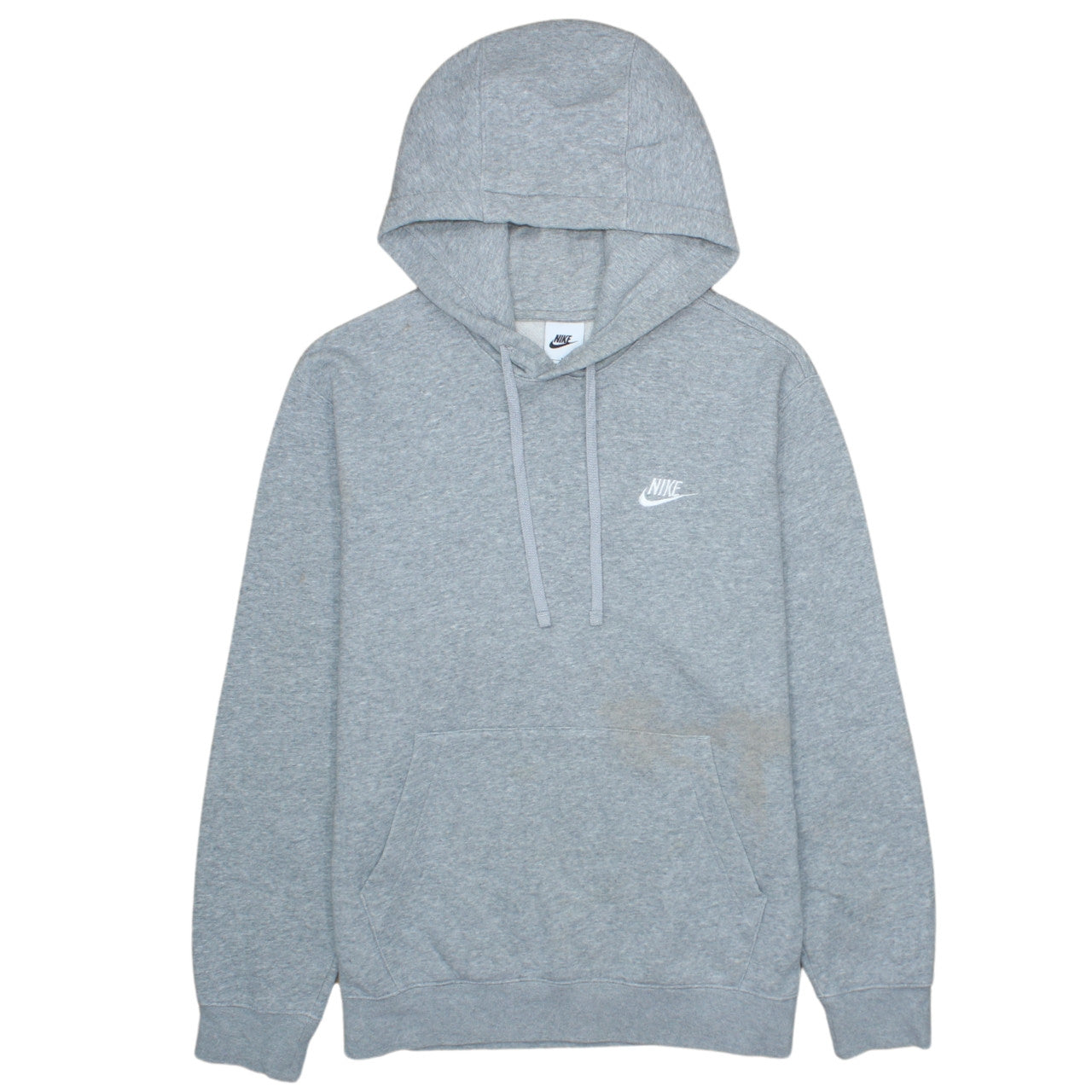 Mens UK Size S Nike Grey Pullover Hoodie