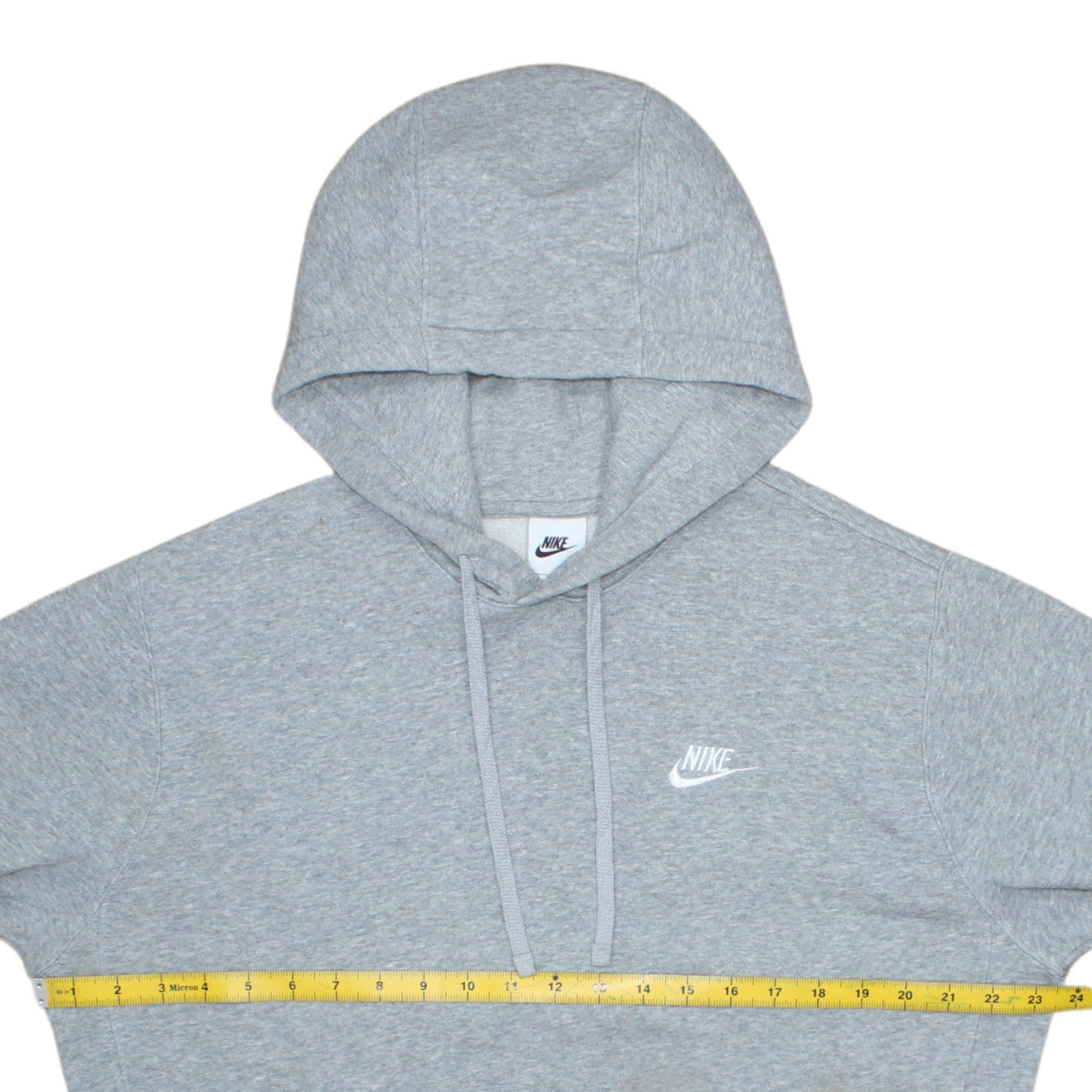 Mens UK Size S Nike Grey Pullover Hoodie