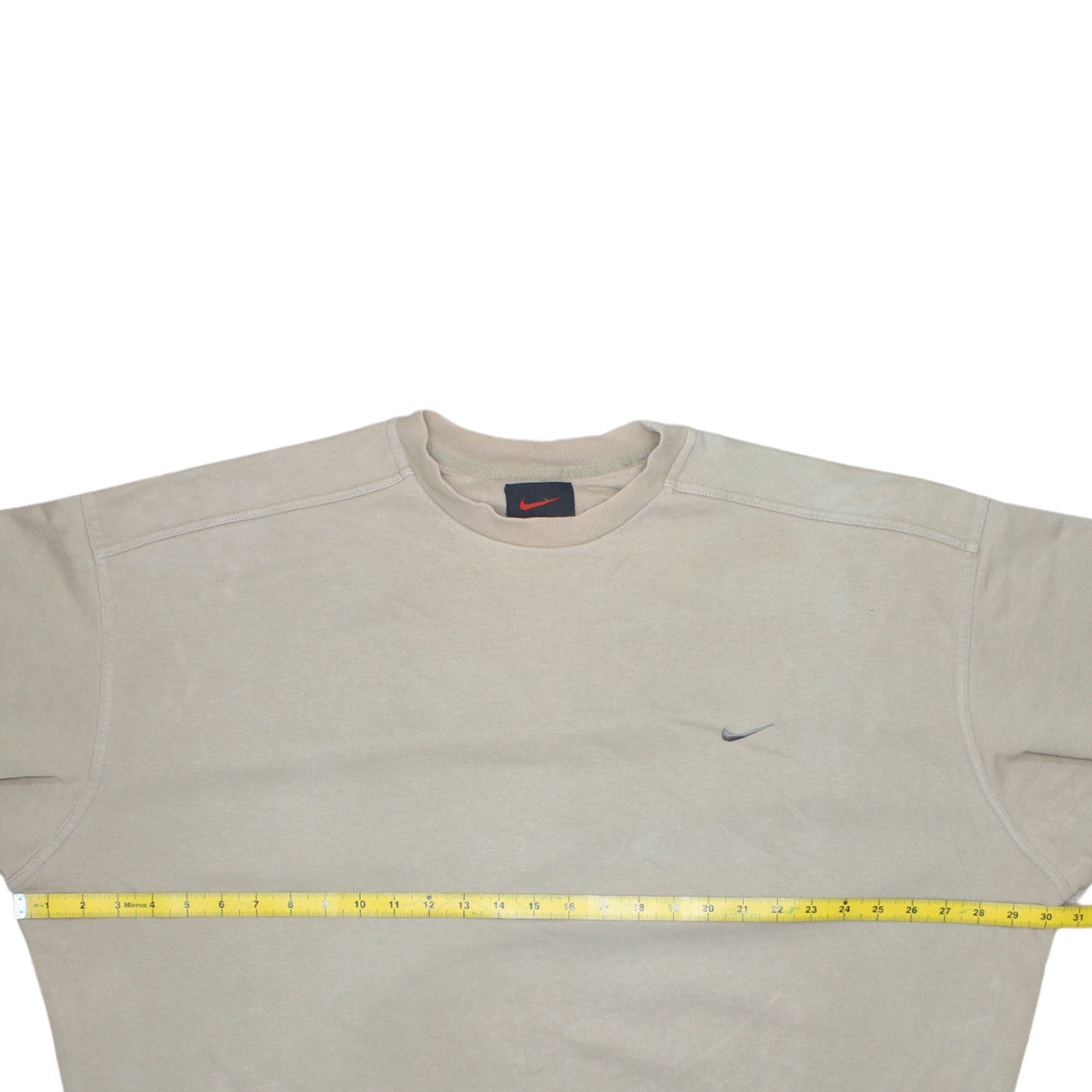 Mens UK Size 2XL Nike Beige Pullover Sweatshirt