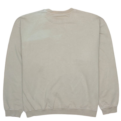 Mens UK Size 2XL Nike Beige Pullover Sweatshirt