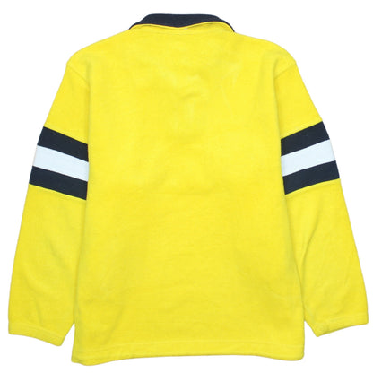 Champion Boys Yellow Fleece 1/4 Zip Logo Sweatshirt 11-12 Years