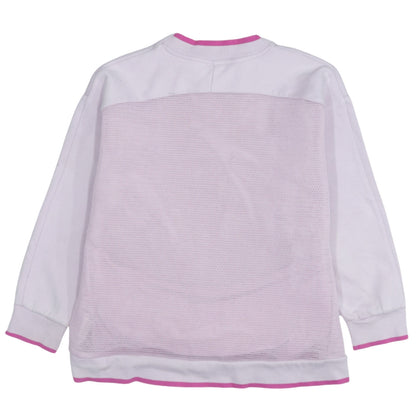 Puma Womens Pink Size 10 Pullover Sweatshirt Long Sleeve Sportswear