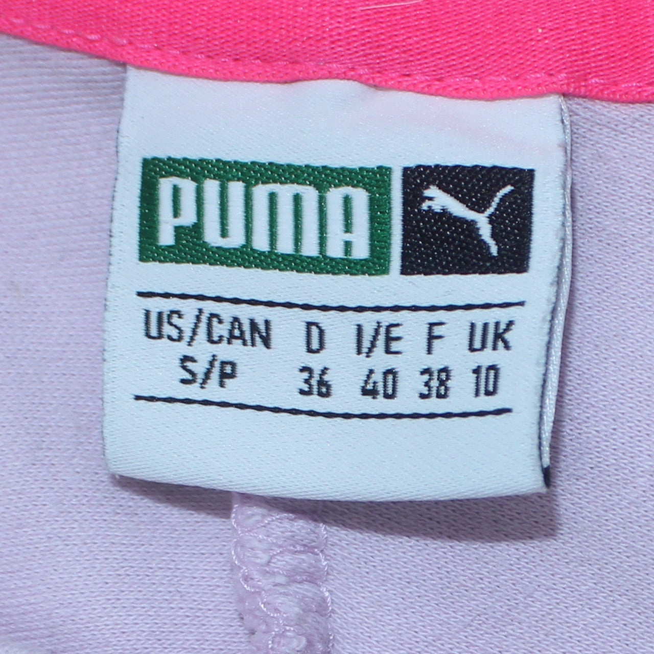 Puma Womens Pink Size 10 Pullover Sweatshirt Long Sleeve Sportswear