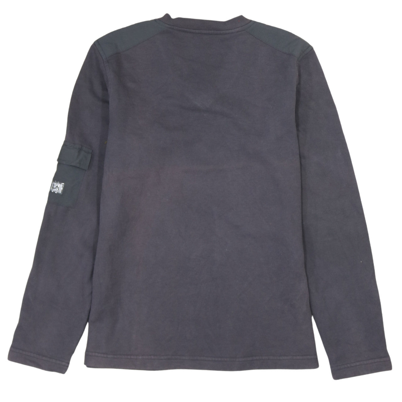 Fila Womens Black V-Neck Sweatshirt Size S Long Sleeve Cotton Blend