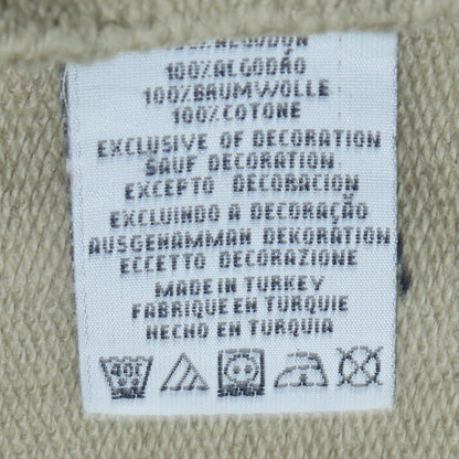 Tommy Hilfiger Men Beige Medium Pullover Sweatshirt Graphic Logo