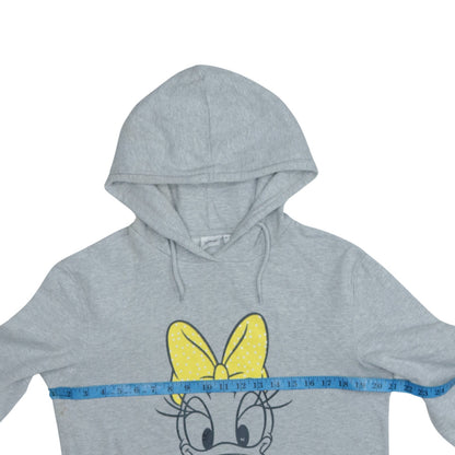 Womens UK Size S Disney Grey Pullover Hoodie