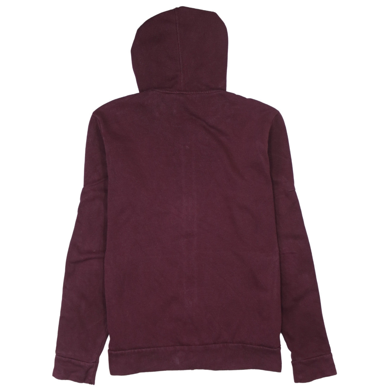 Mens UK Size M adidas Red Full Zip Hoodie