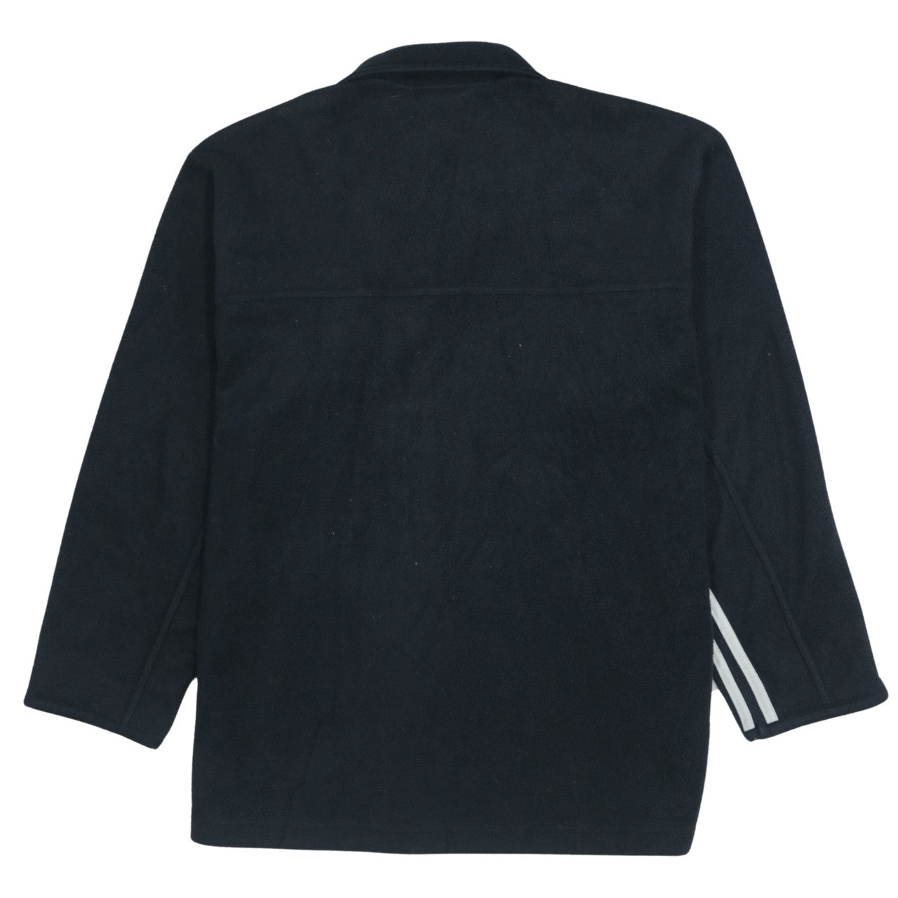 Adidas Men's Black Fleece Full Zip Jacket Size S Logo Sportswear