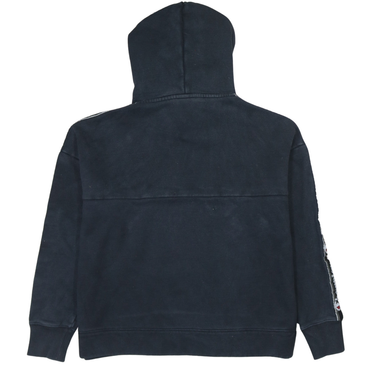 Mens UK Size XS Champion Black Pullover Hoodie