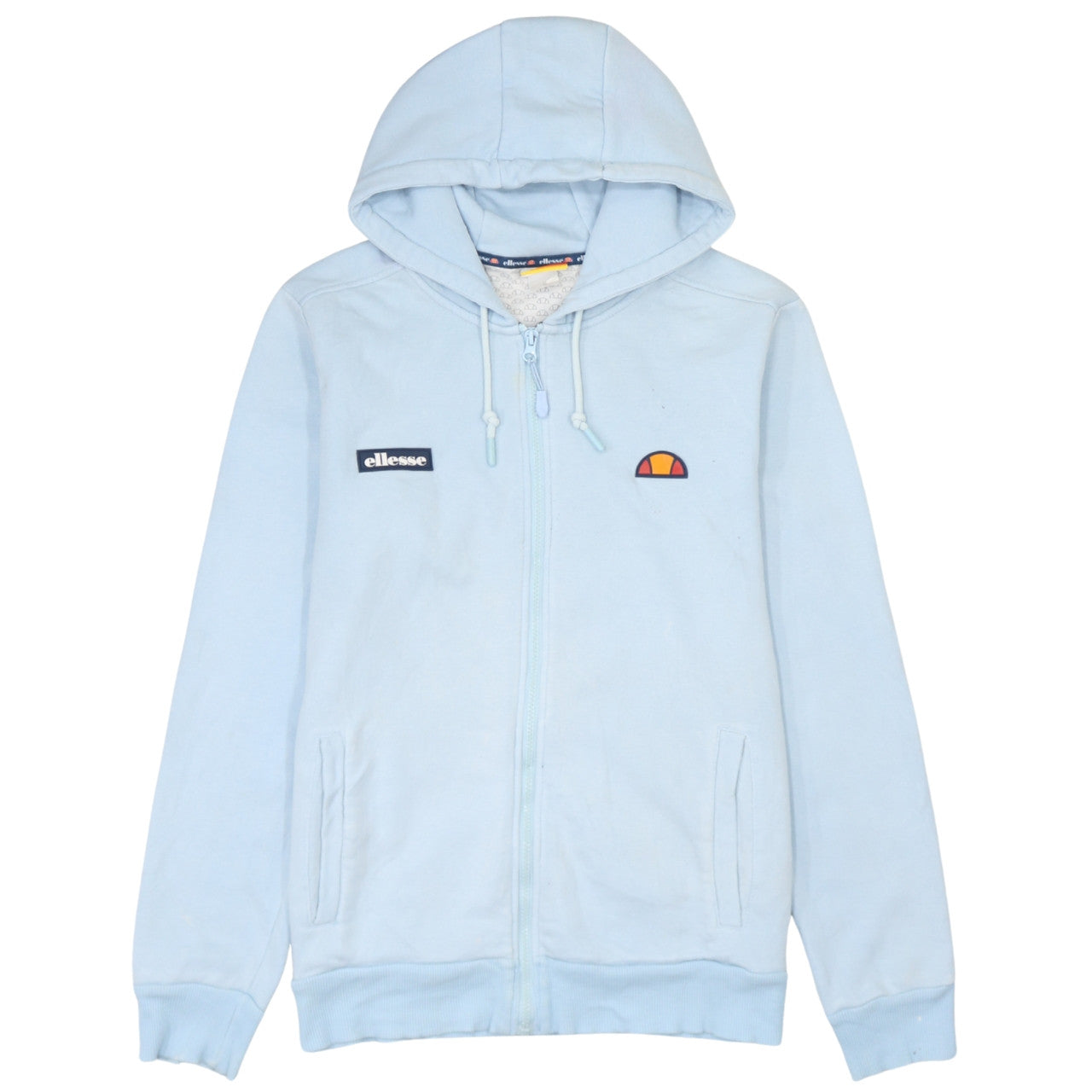 Ellesse Women’s Blue Full Zip Hoodie Sweatshirt Size M