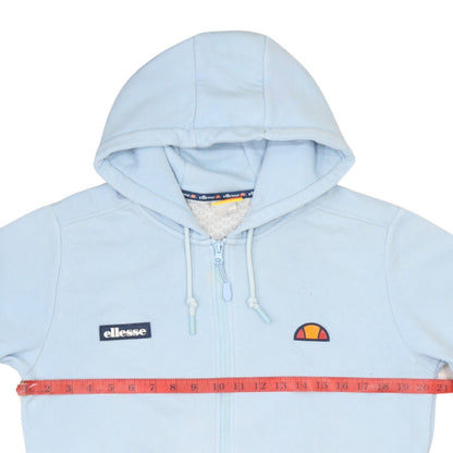 Ellesse Women’s Blue Full Zip Hoodie Sweatshirt Size M