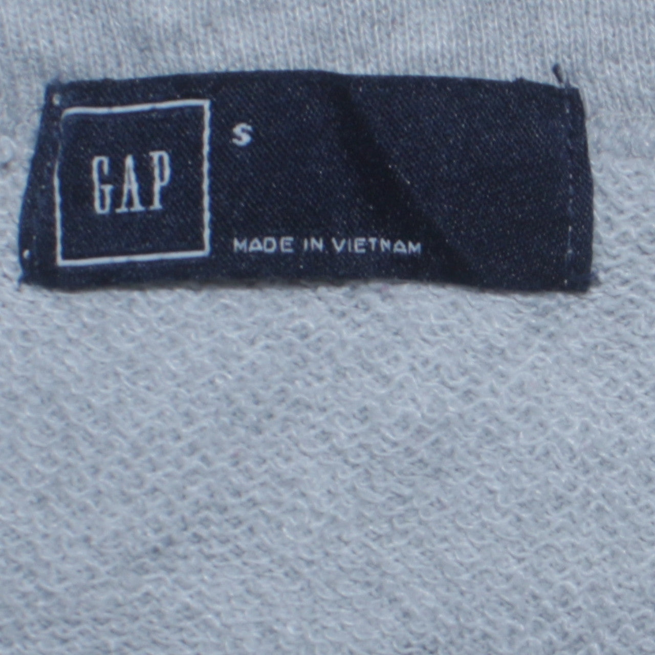 GAP Women’s Grey Sweatshirt Small Pullover Crew Neck Logo Print