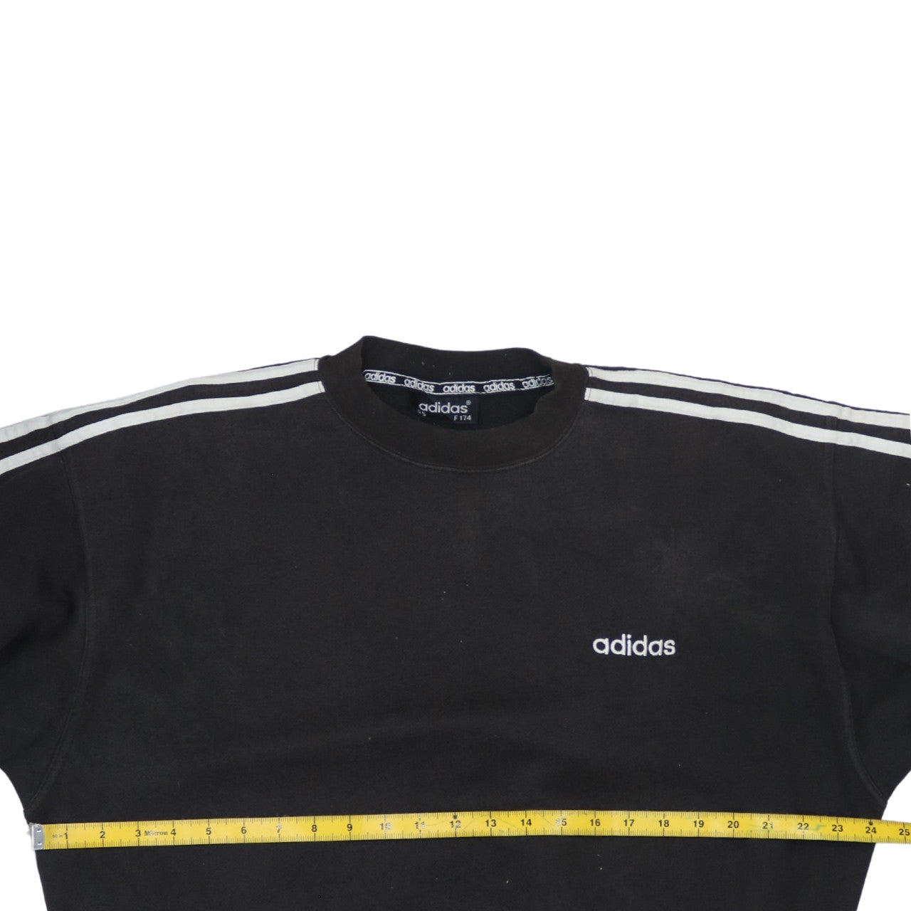 Mens UK Size M adidas Black Pullover Sweatshirt