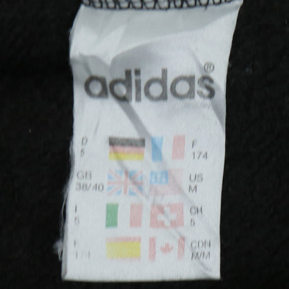 Mens UK Size M adidas Black Pullover Sweatshirt