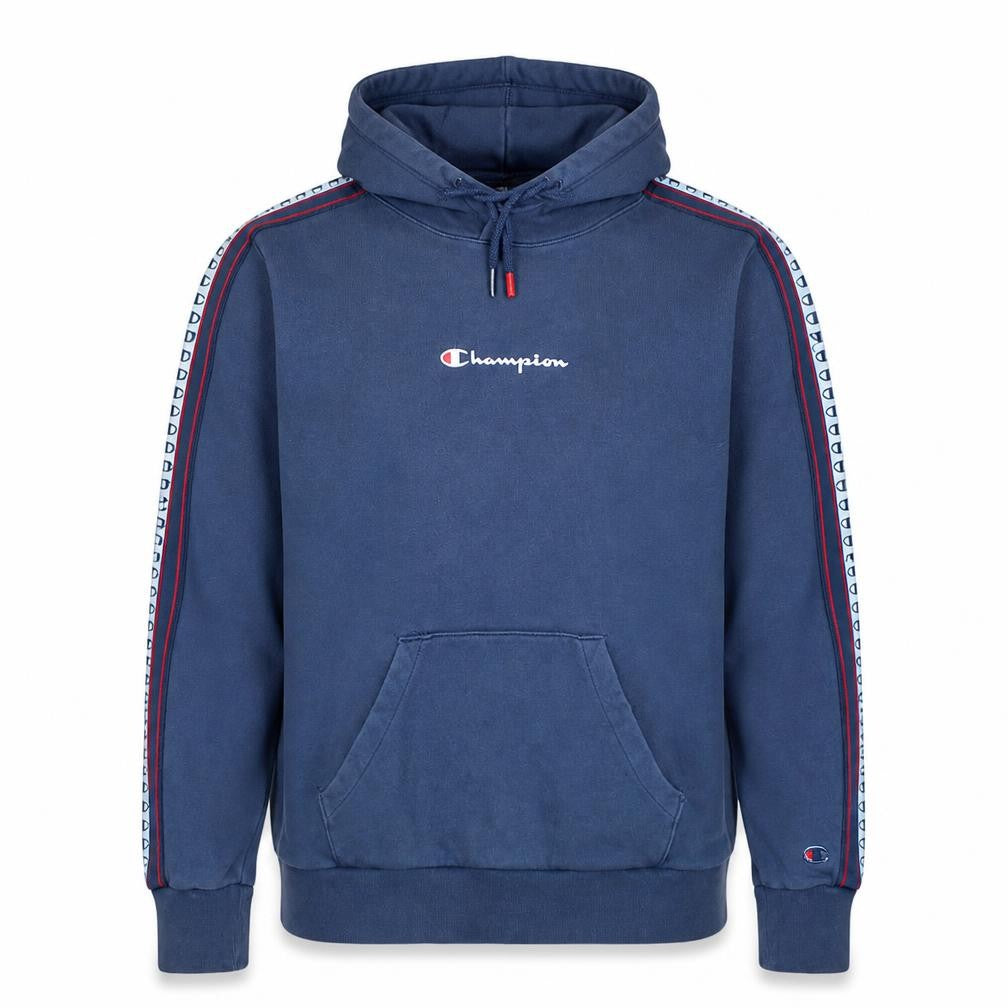 Mens UK Size S Champion Blue Pullover Hoodie