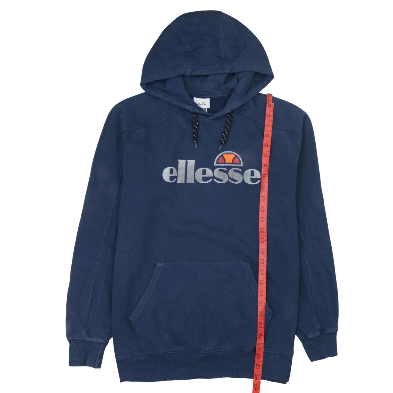 Mens UK Size M ellesse Blue Pullover Hoodie