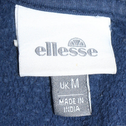 Mens UK Size M ellesse Blue Pullover Hoodie