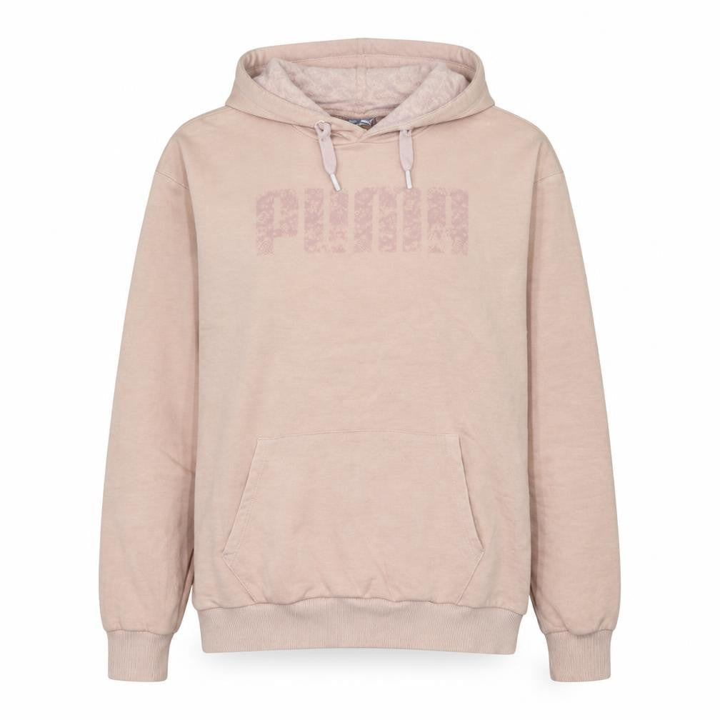 Womens UK Size 12 PUMA Pink Pullover Hoodie