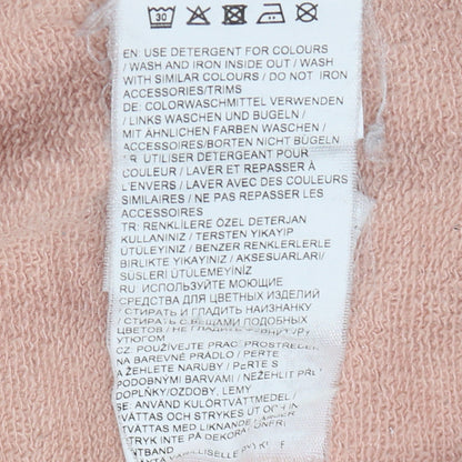 Puma Womens Pink Pullover Hoodie Size 12 Regular Fit