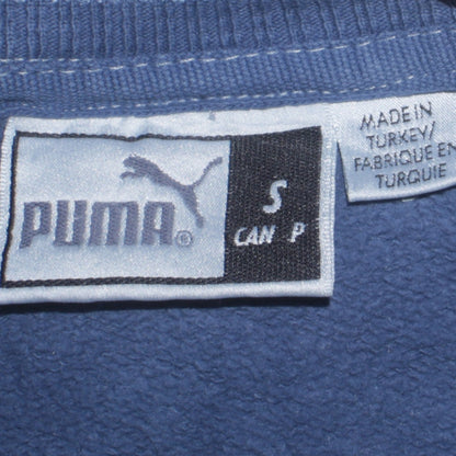 Mens UK Size S PUMA Blue Pullover Sweatshirt