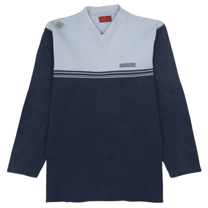 Mens UK Size M Lee Cooper Blue Pullover Sweatshirt