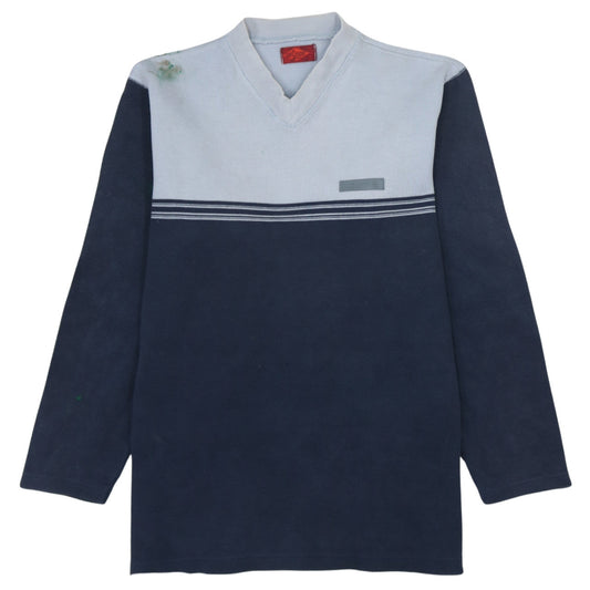 Mens UK Size M Lee Cooper Blue Pullover Sweatshirt