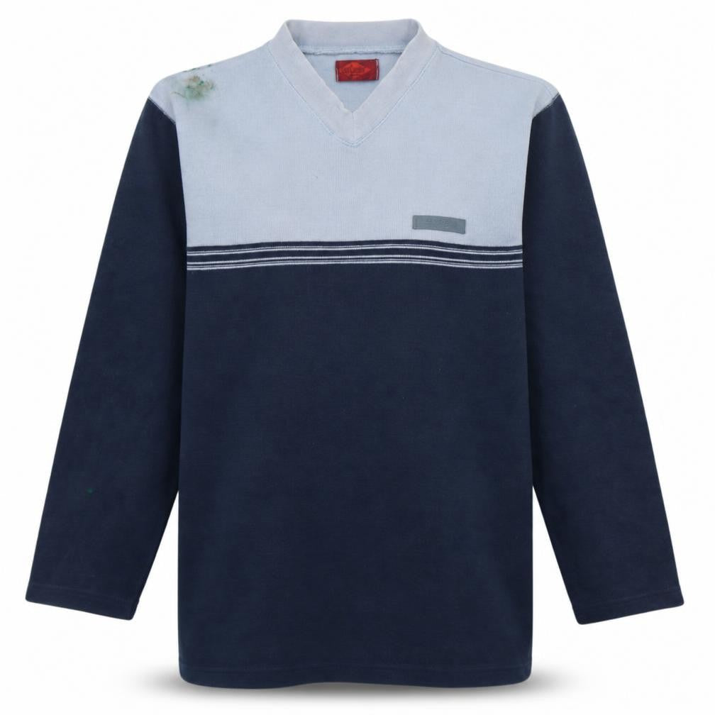 Mens UK Size M Lee Cooper Blue Pullover Sweatshirt