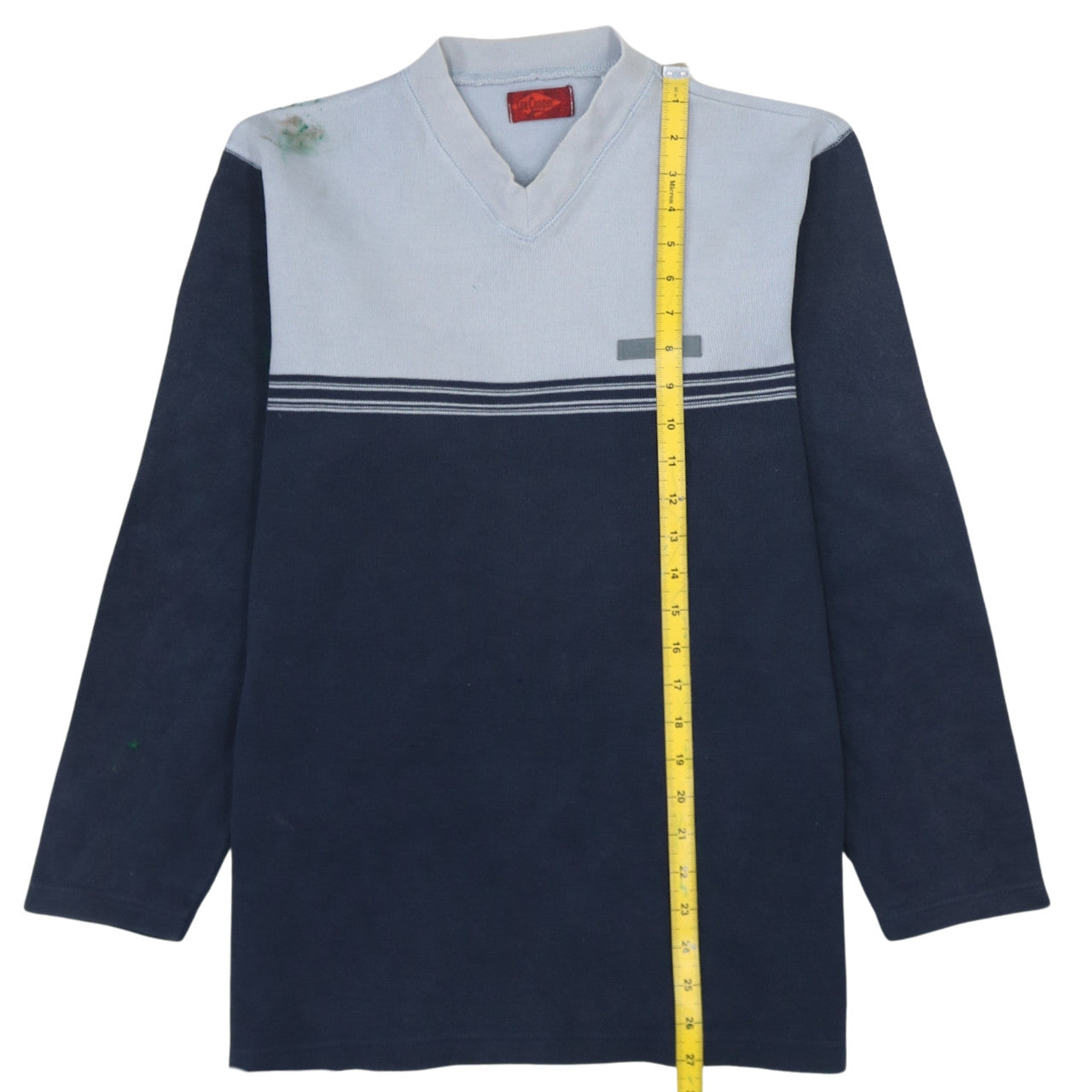 Mens UK Size M Lee Cooper Blue Pullover Sweatshirt