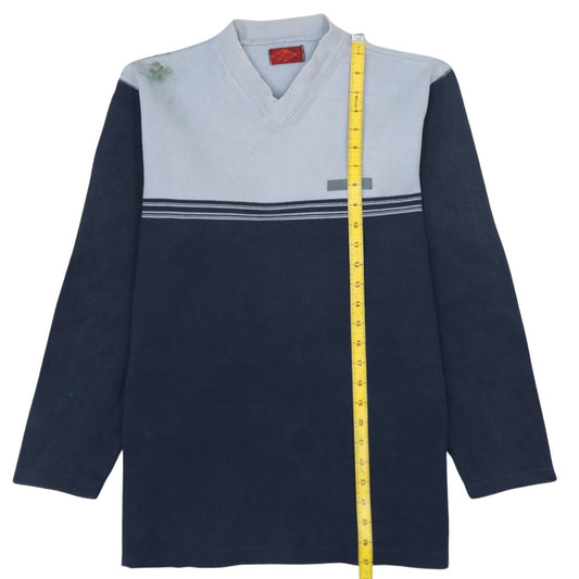 Mens UK Size M Lee Cooper Blue Pullover Sweatshirt