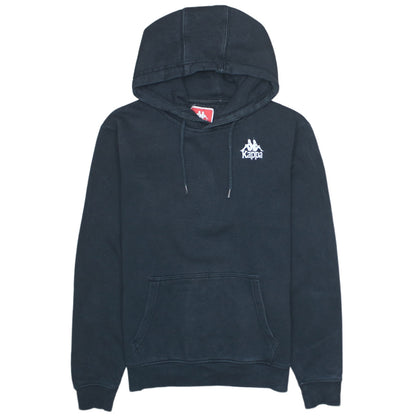 Mens UK Size S Kappa Black Pullover Hoodie