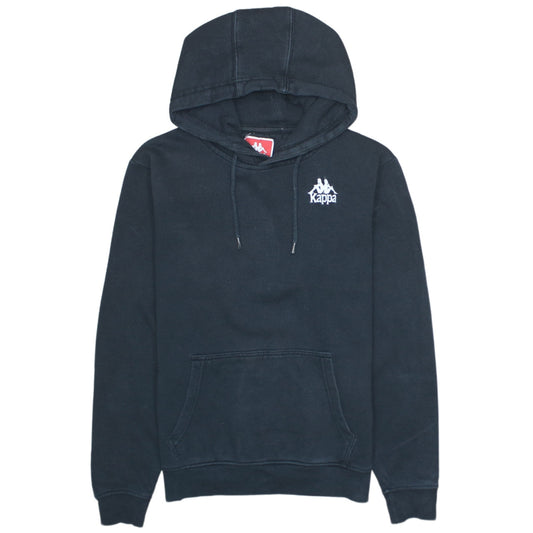 Mens UK Size S Kappa Black Pullover Hoodie