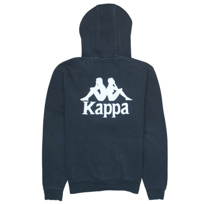 Mens UK Size S Kappa Black Pullover Hoodie