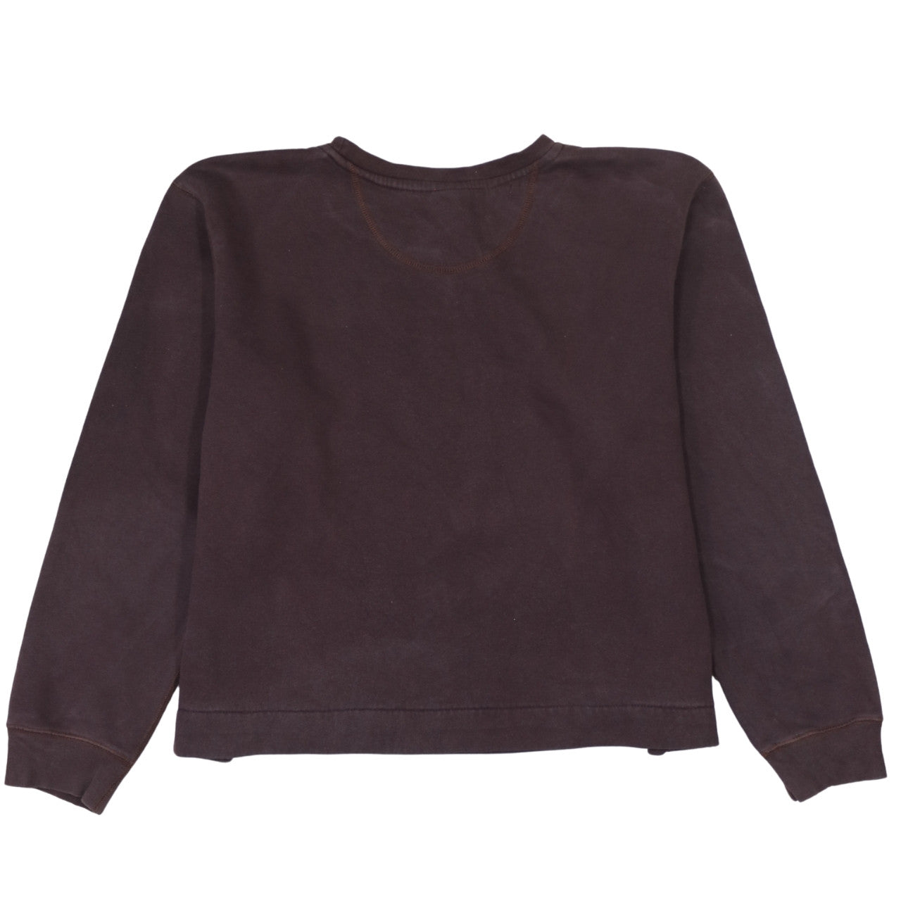 Nike Women’s Brown Sweatshirt XL Cotton Blend Crew Neck Logo