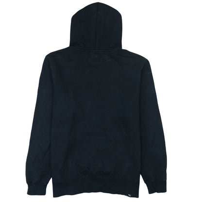 Mens UK Size M PUMA Black Pullover Hoodie