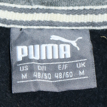 Mens UK Size M PUMA Black Pullover Hoodie