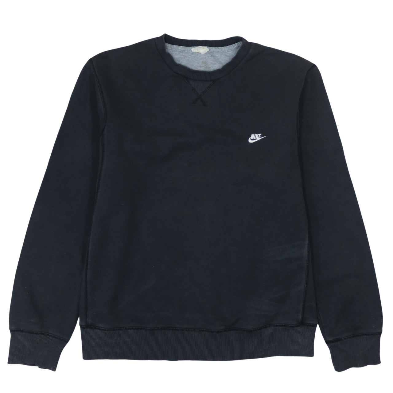 Mens UK Size M Nike Black Pullover Sweatshirt