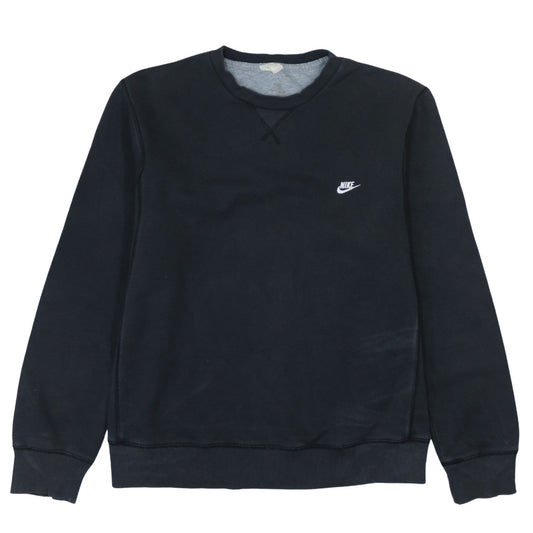 Mens UK Size M Nike Black Pullover Sweatshirt